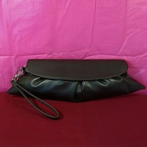 New York & CO. Dark Gray Clutch Bag